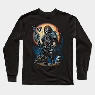 Skull Samurai Long Sleeve T-Shirt